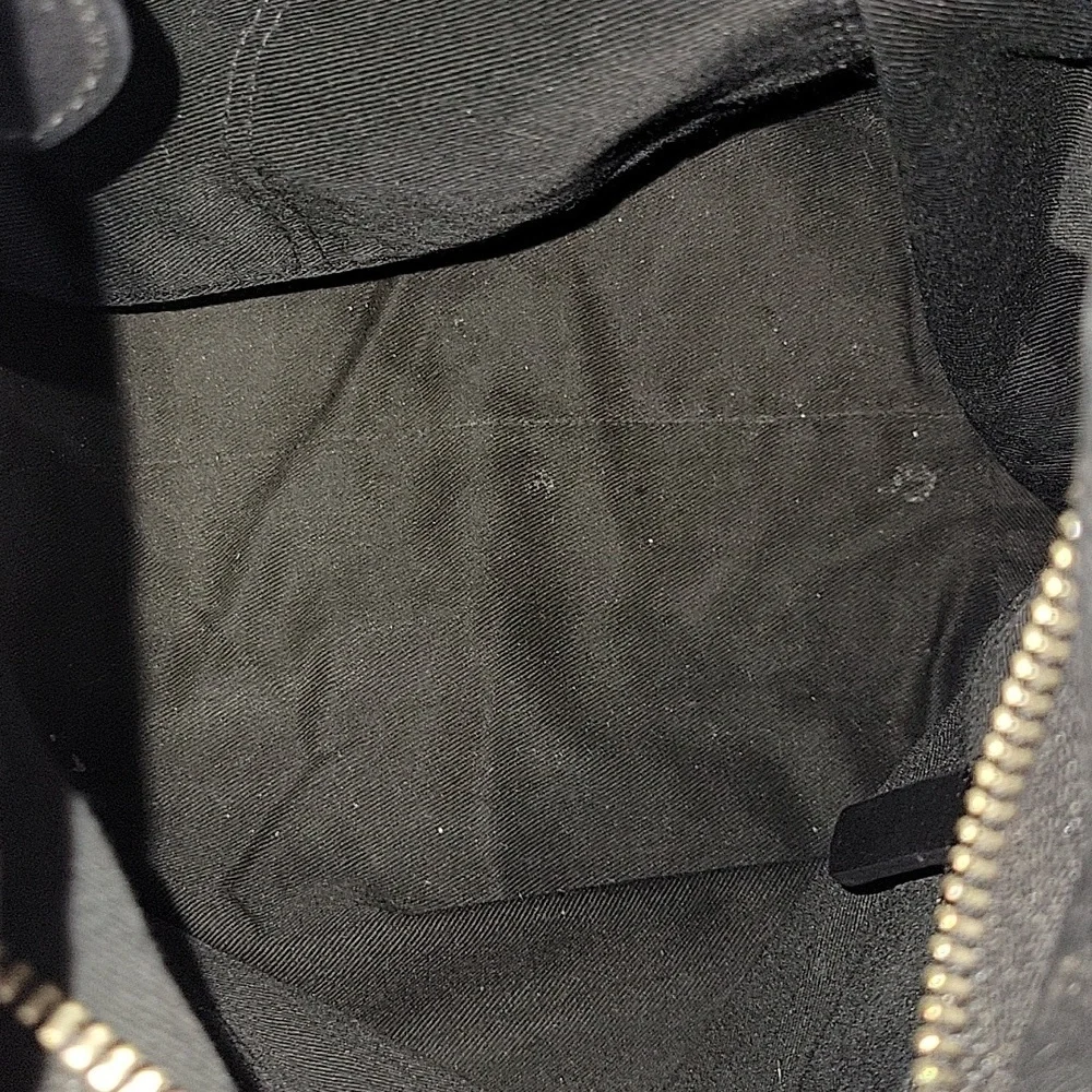 Barbara Milano Black Leather Bag